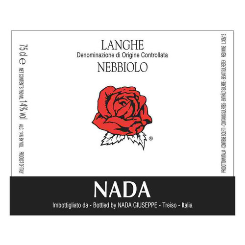 Product image for Nada Giuseppe Langhe Nebbiolo 2023 750ml