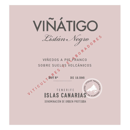 Product image for Bodegas Vinatigo Listan Negro Tinto 2023 750ml