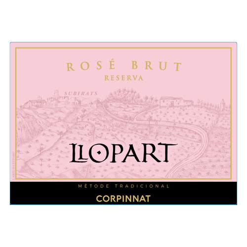 Product image for Llopart Cava Rose Brut Reserva 2022 750ml