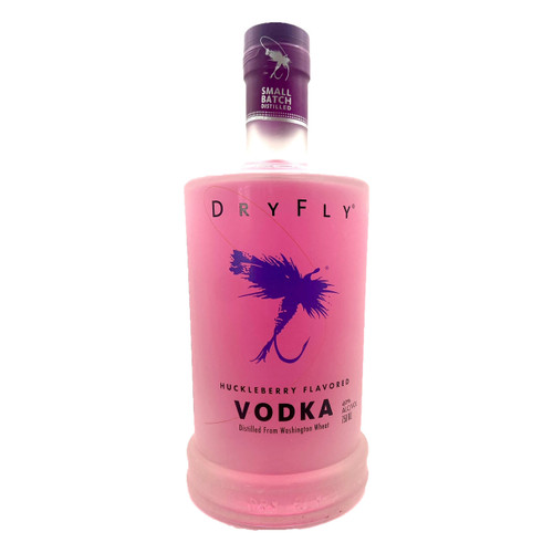 Product image for Dry Fly Huckleberry Flavored Vodka NV 750ml