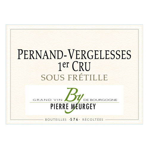 Product image for Pierre Meurgey Pernand-Vergelesses 1er Cru Meurgey Sous Fretille 2022 750ml