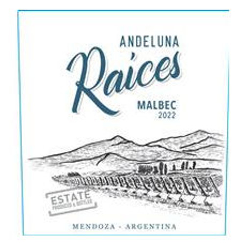 Product image for Andeluna Raices Malbec Mendoza 2024 750ml