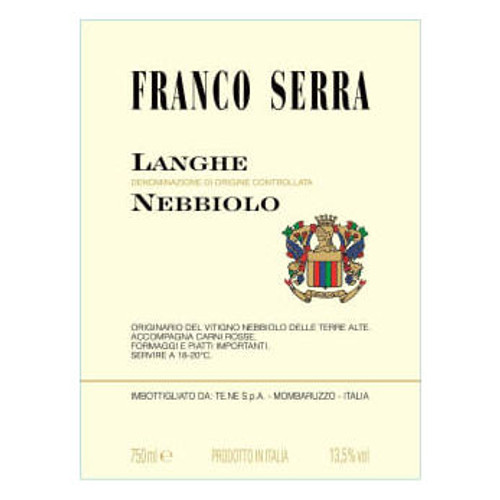 Product image for Franco Serra Langhe Nebbiolo 2022 750ml