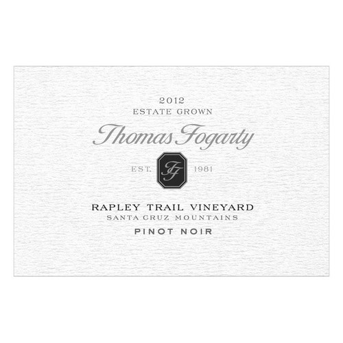 Product image for Thomas Fogarty Pinot Noir Rapley Trail Vineyard Santa Cruz Mountains 2021 750ml