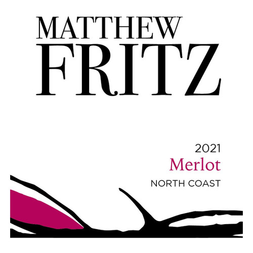 Product image for Matthew Fritz Merlot North Coast 2021 750ml