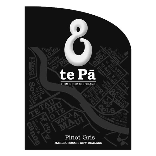 Product image for te Pa Pinot Gris Marlborough 2023 750ml