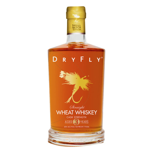Product image for Dry Fly Cask Strength Wheat Whiskey NV 750ml