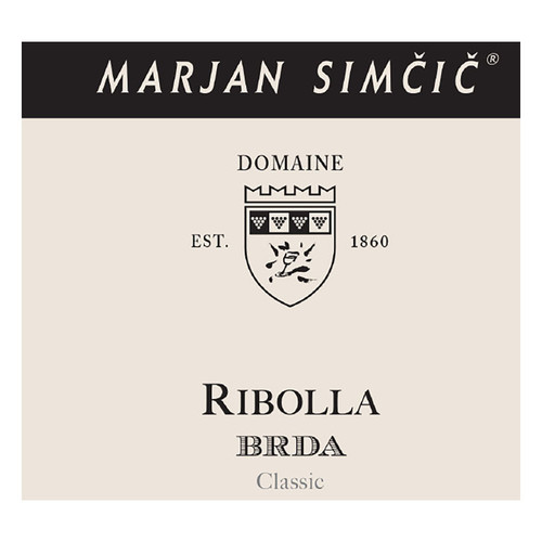 Product image for Marjan Simcic Classic Ribolla Goriska Brda 2023 750ml