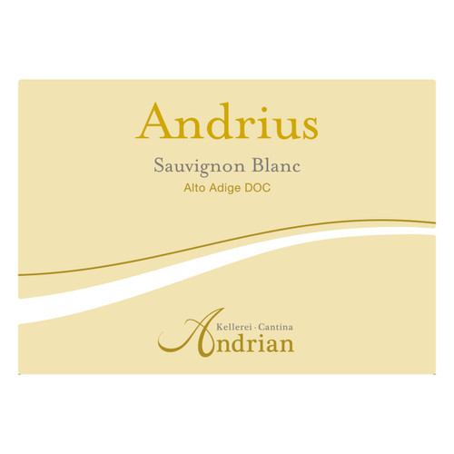 Product image for Andriano Andrius Sauvignon Blanc Alto Adige 2021 750ml