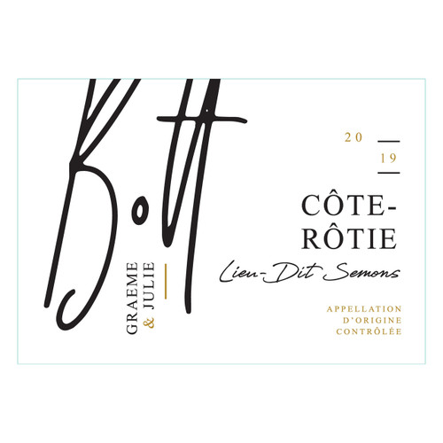 Product image for Graeme et Julie Bott Cote-Rotie Lieu-Dit Semons 2019 750ml