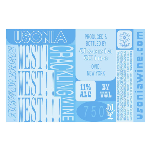 Product image for Usonia West! West!! West!!! Crackling Wine 2024 750ml