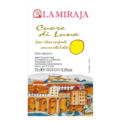 Product image for La Miraja Cuore Di Luna Vino Bianco 2024 750ml