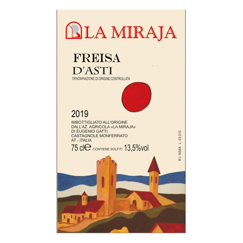 Product image for La Miraja Freisa d'Asti 2023 750ml Product image for La Miraja Freisa d'Asti 2023 750ml