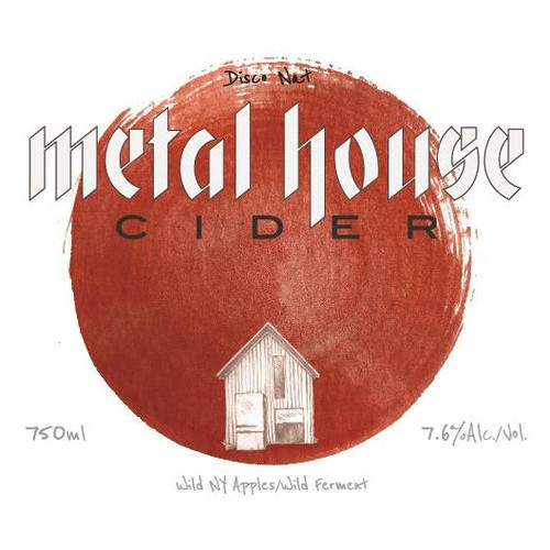 Product image for Metal House Cider Disco Nat Methode Ancestrale Cider MV 750ml
