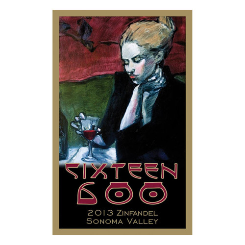 Product image for Winery Sixteen 600 Sonoma Valley Zinfandel 2022 750ml