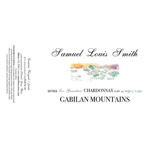 Product image for Samuel Louis Smith Chardonnay Les Granitiers Gabilan Mountains 2023 750ml