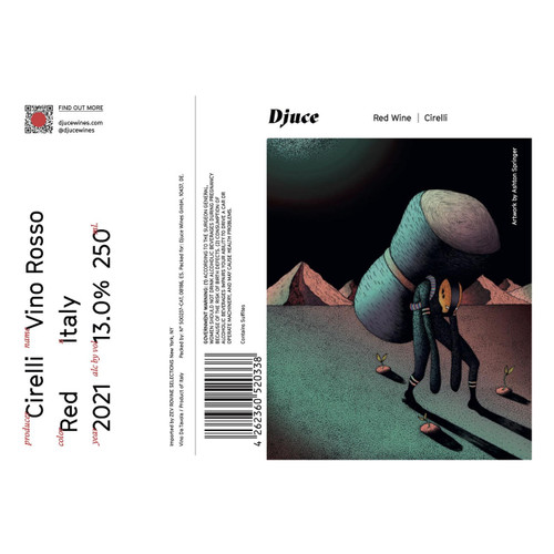 Product image for Djuce Cirelli Rosso NV 187ml