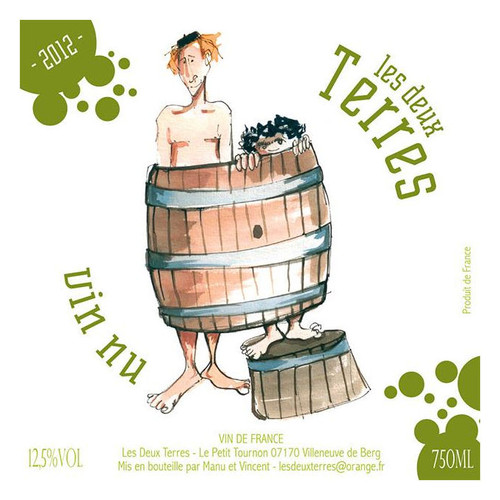 Product image for Domaine Les Deux Terres Vin Nu Blanc 2024 750ml