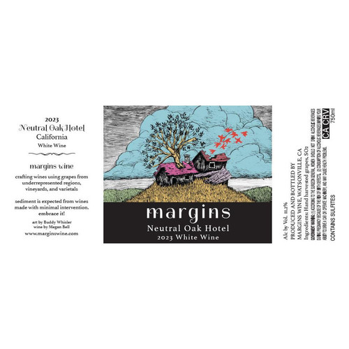 Product image for Margins Wine White Neutral Oak Hotel 2024 750ml