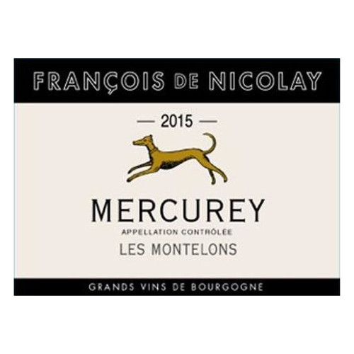 Product image for Francois de Nicolay Mercurey Les Montelons 2022 750ml