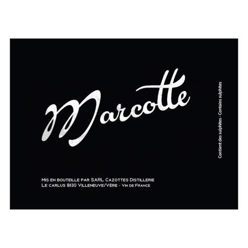 Product image for Laurent Cazottes Marcotte Rouge 2021 750ml