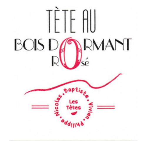 Product image for Les Tetes Tete au Bois Dormant Rose NV 750ml