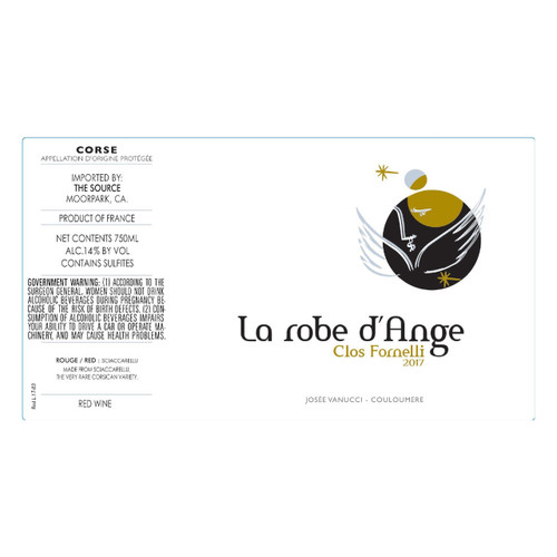 Product image for Clos Fornelli Vin de Corse Sciaccarellu La Robe d'Ange 2024 750ml
