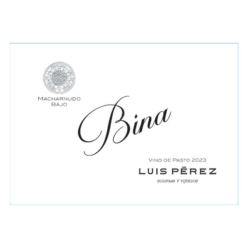 Product image for Luis Perez Cadiz Bina Macharnudo Bajo Vino De Pasto Blanco 2023 750ml