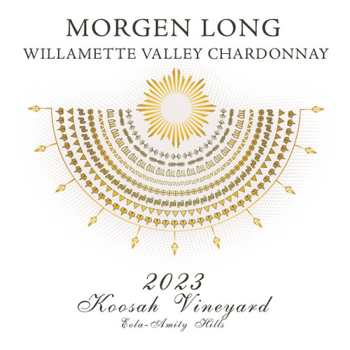 Product image for Morgen Long Chardonnay Koosah Vineyard Eola-Amity Hills 2023 750ml