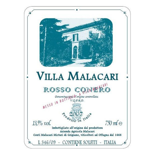 Product image for Villa Malacari Rosso Conero 2020 750ml