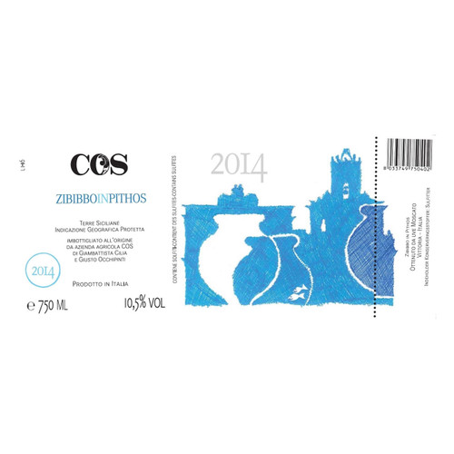 Product image for COS Zibibbo In Pithos 2023 750ml