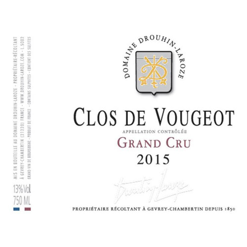 Product image for Domaine Drouhin-Laroze Clos de Vougeot Grand Cru 2022 750ml