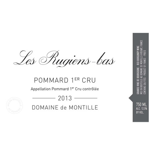 Product image for Domaine de Montille Pommard Les Rugiens-Bas 2022 1.5L