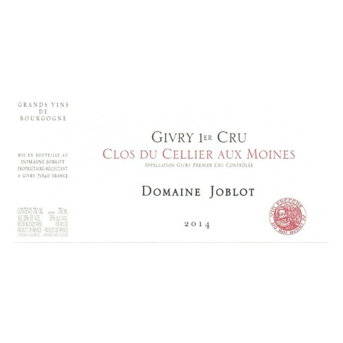 Product image for Domaine Joblot Givry Clos du Cellier aux Moines 2023 750ml