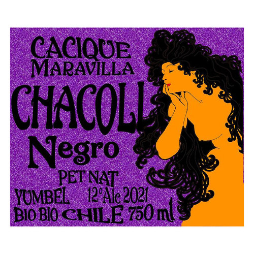 Product image for Cacique Maravilla Chacoli Negro Pet Nat 2023 750ml