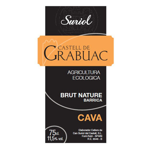 Product image for Suriol Cava Castell de Grabuac Brut Nature Barrica 2022 750ml