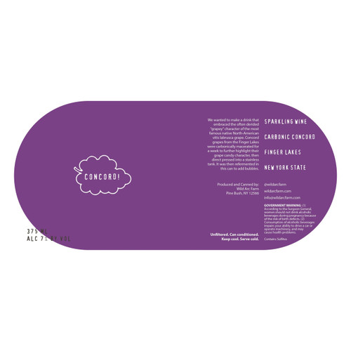 Product image for Wild Arc Farm Concord Carbonic Finger Lakes 2024 12oz