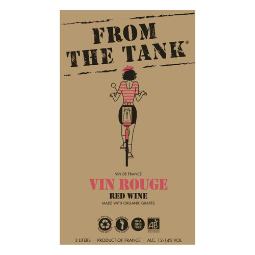 Product image for From the Tank Vin Rouge NV 3L
