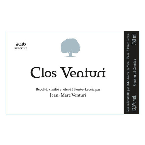 Product image for Clos Venturi Vin de Corse Rouge 2022 750ml