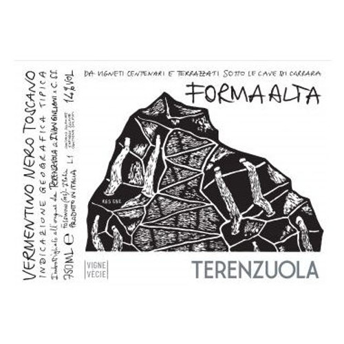 Product image for Terenzuola Toscana Vermentino Nero Forma Alta 2021 750ml