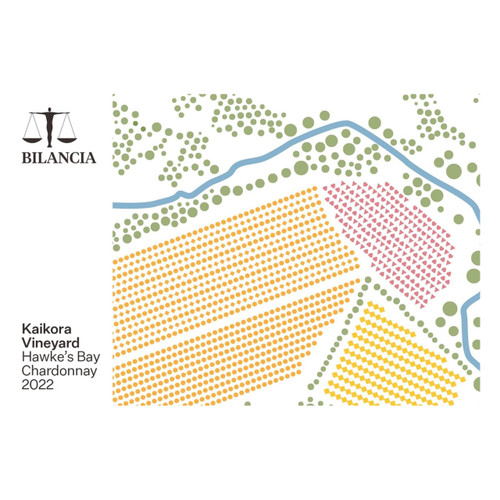 Product image for Bilancia Chardonnay Kaikora Vineyard Hawke's Bay 2023 750ml