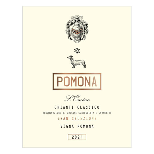 Product image for Pomona Chianti Classico Gran Selezione L'omino Vigna Pomona 2021 750ml