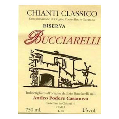 Product image for Bucciarelli Chianti Classico Riserva 2017 750ml