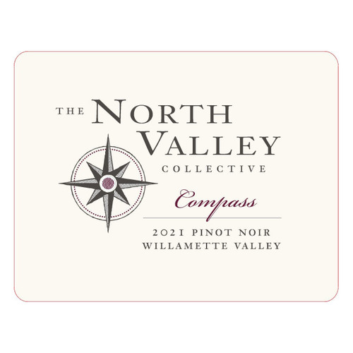 Product image for North Valley Pinot Noir Compass Willamette Valley 2022 750ml