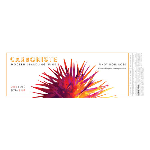 Product image for Carboniste Extra Brut Pinot Noir Rose 2023 750ml