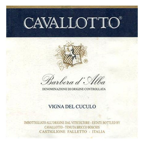 Product image for Cavallotto Barbera d'Alba Vigna del Cuculo 2022 750ml