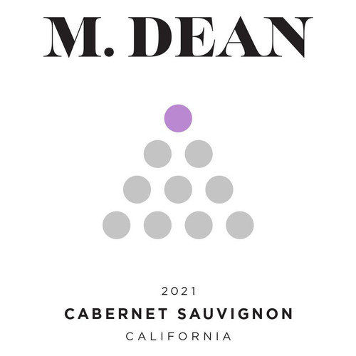 Product image for M. Dean Cabernet Sauvignon California 2021 750ml
