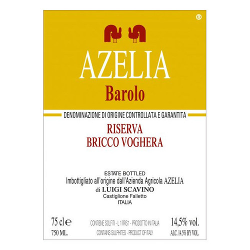 Product image for Azelia Barolo Bricco Voghera Riserva 2014 750ml