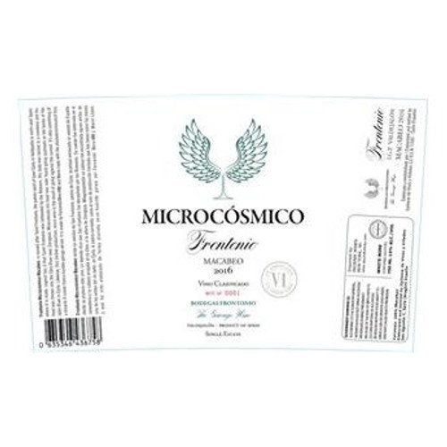 Product image for Bodegas Frontonio Valdejalon Macabeo Microcosmico 2023 750ml