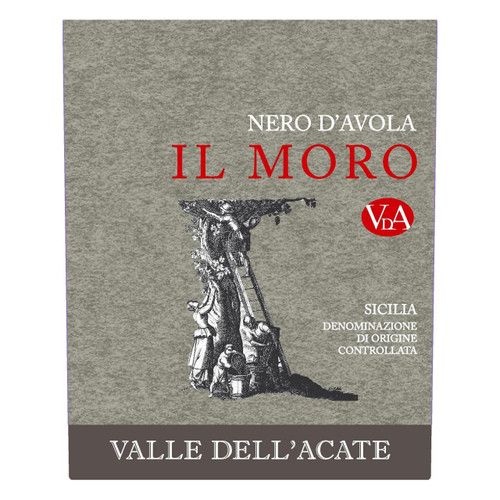 Product image for Valle dell'Acate Sicilia Nero d'Avola Il Moro Dry Red Wine 2022 750ml